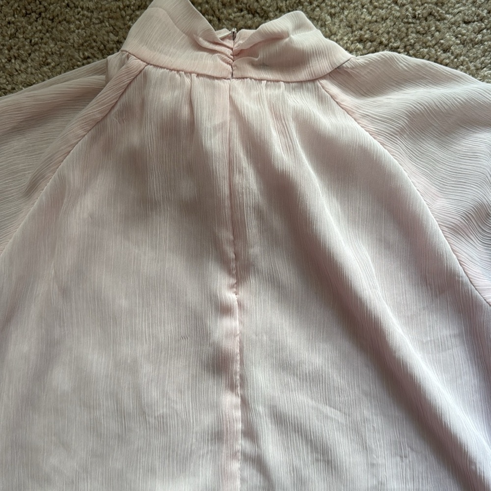 Pink Top with Floral Detail - Picture 2 of 2
